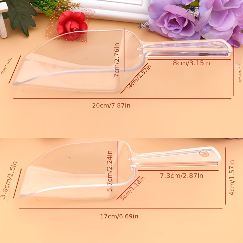 1Pc Mini Plastic Ice Shovel Kitchen Tools Flour Food Candy Ice