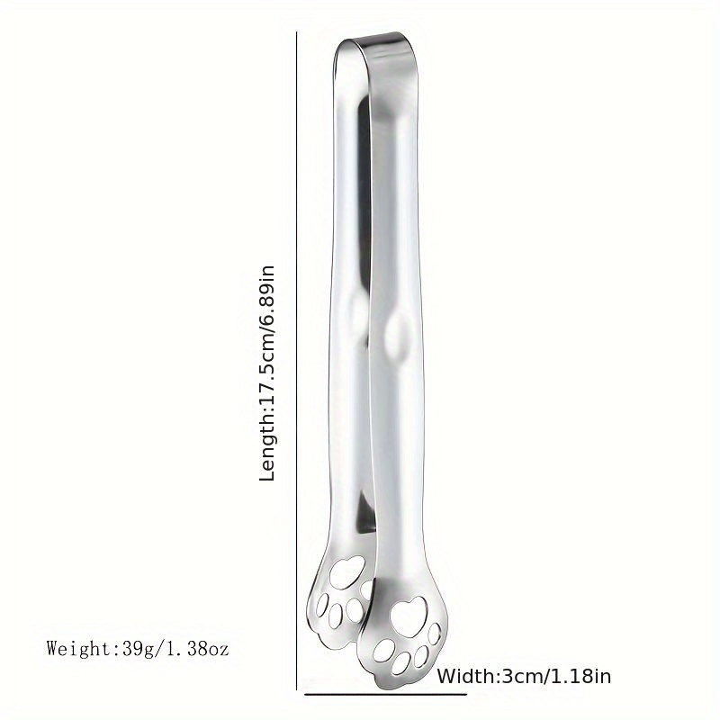 Image of 1pc 304 Stainless Steel Food Clip Cute Cartoon Cat Claw Clip Dessert Clip Cake Clip Bread Clip Animal Clip
