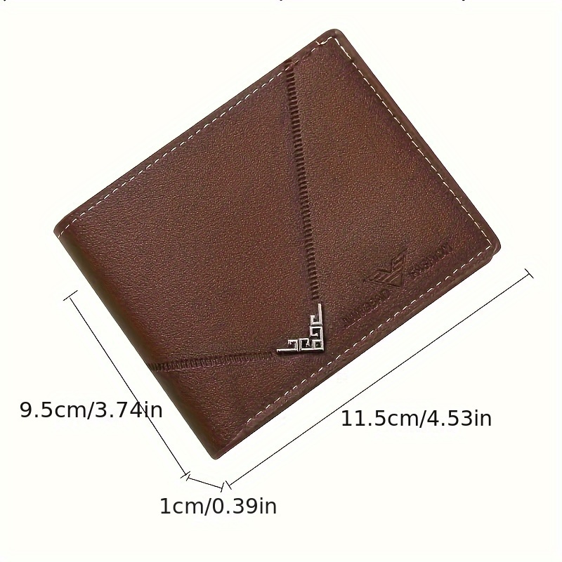 1pc Men's Wallet, New Multi-card Fashion Ultra-thin Wallet