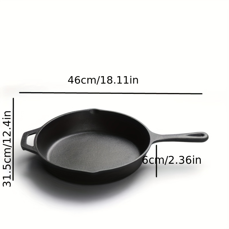 Nonstick Frying Pan, Cast Iron Skillet, Egg Fry Pan, Grill Pan, For Gas  Stove Top And Induction Cooker, Kitchen Utensils, Kitchen Gadgets, Kitchen  Accessories - Temu