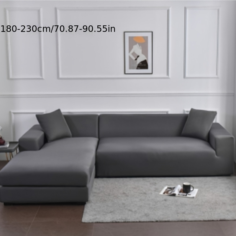 Milk Combination Sofa Cover Nordic Style Solid Color Three Seater Sofa Cover Sofa Towel Suitable for All Seasons