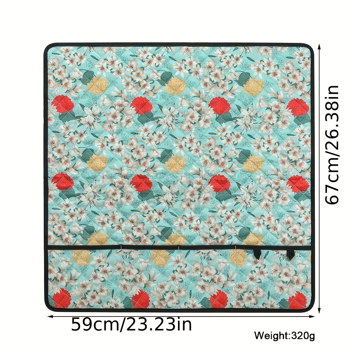 Sewing Machine Mat For Table With Pockets Waterproof Sewing - Temu