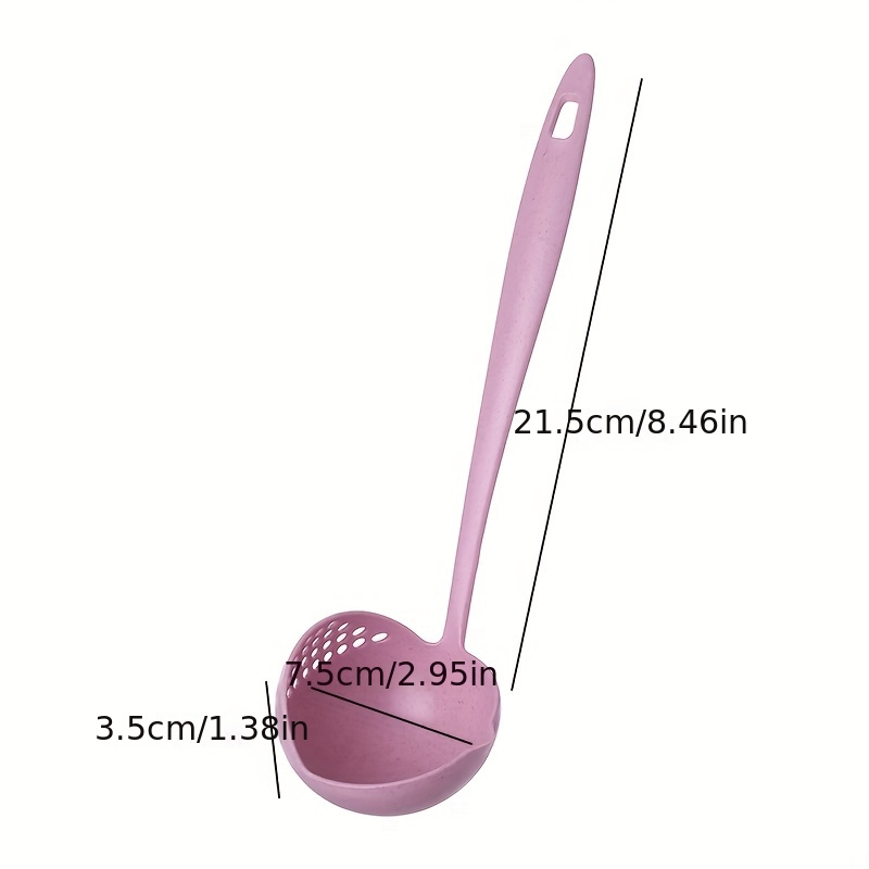 1 cuchara de cocina multifuncional, espumadera, filtro, drenaje, cuchara de  cocina, espumadera de silicona, espumadera para separador de huevos,  cocinar, batir, escurrir, triturar oso de fresa Electrónica