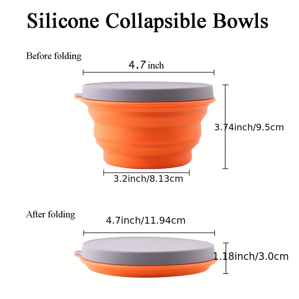 Silicone Collapsible Bowls