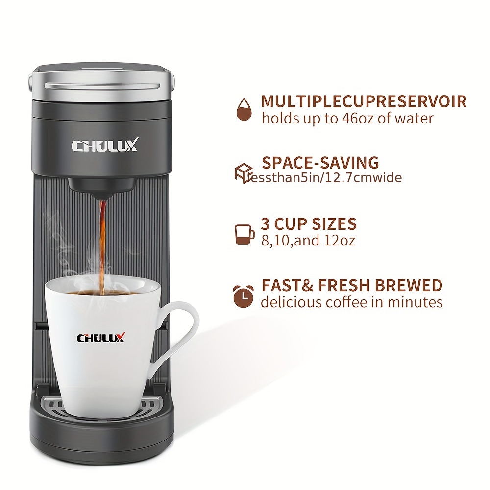 Capsule Coffee Maker, Ground Coffee Mini Coffee Machine, Brew