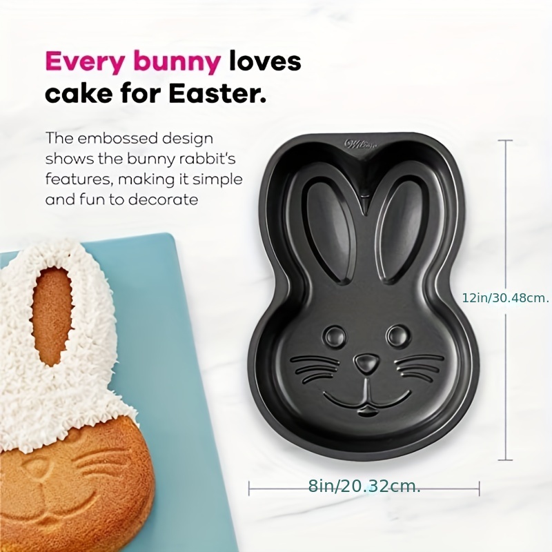 Rabbit Cake Pan - Shaped Baking Mold For Delicious Baked Goods - Oven Safe  And Durable - Perfect For Home Kitchen Use - Temu