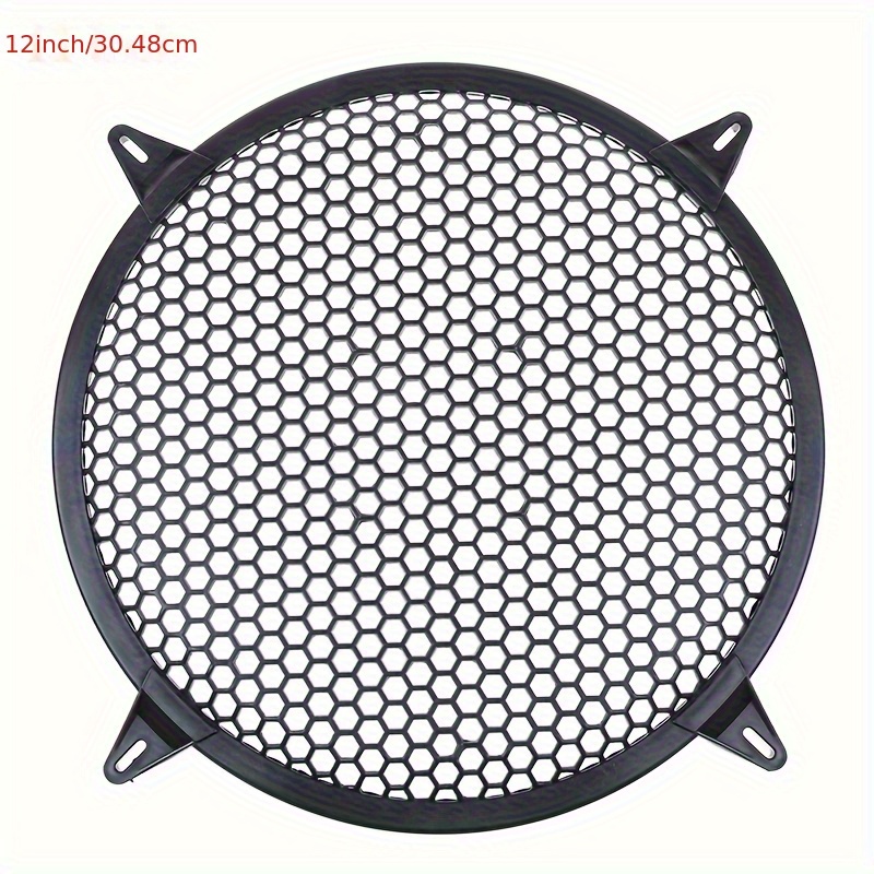 TEMU Speaker Grills, Plastic Audio Mesh Cover, Modification Loudspeaker Covers For Car Audio Home Audio Outdoor Speaker