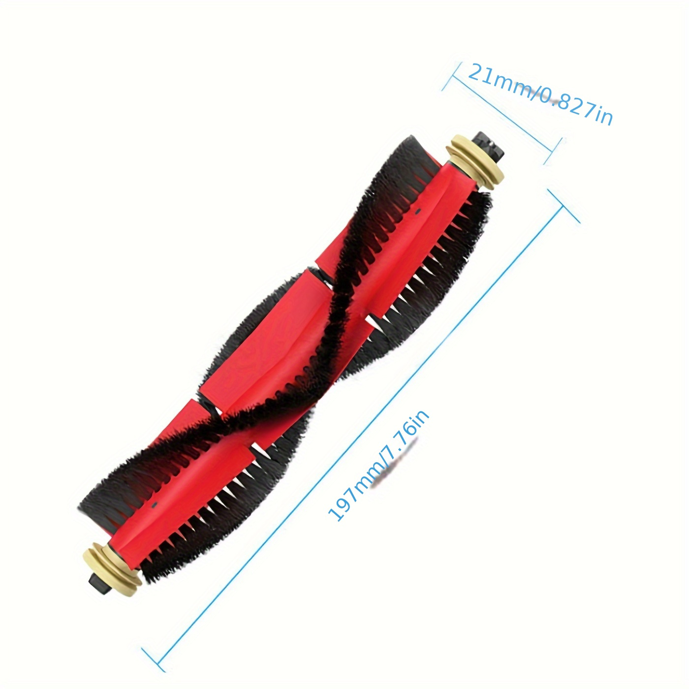 roborock vacuum cleaner accessories compatible with models e4 e5 s4 s4 max s5   s6 s6 maxv detachable roller brush   air filtration wide   details 2