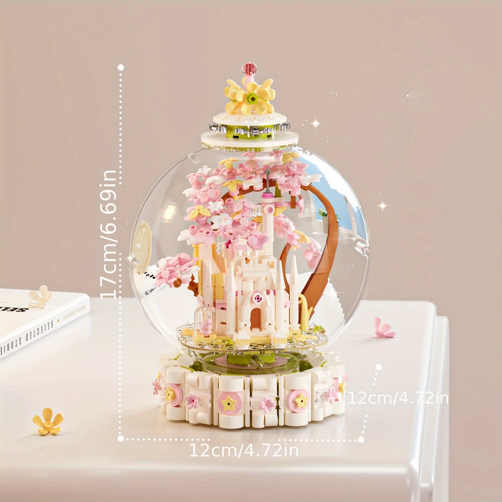 Fairytale Crystal Ball Castle Building Blocks Toys