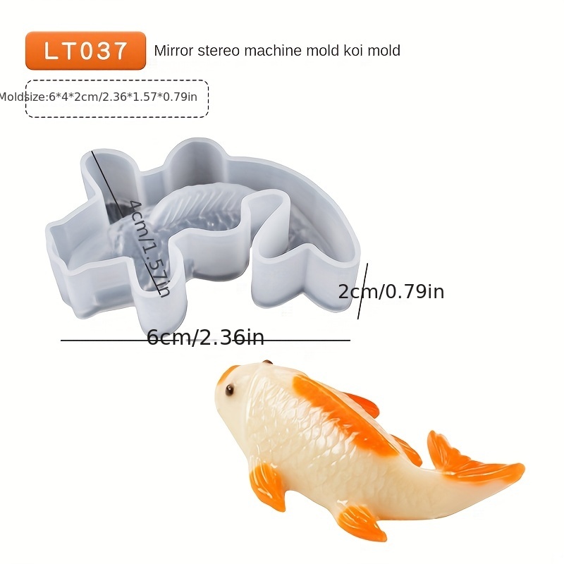 Goldfish Silicone Resin Molds, Koi Fish Silicone Resin Molds, Diy Animals Resin  Epoxy Molds Silicone For Home, Office, Desktop Ornament Handmade Gift -  Temu Bulgaria