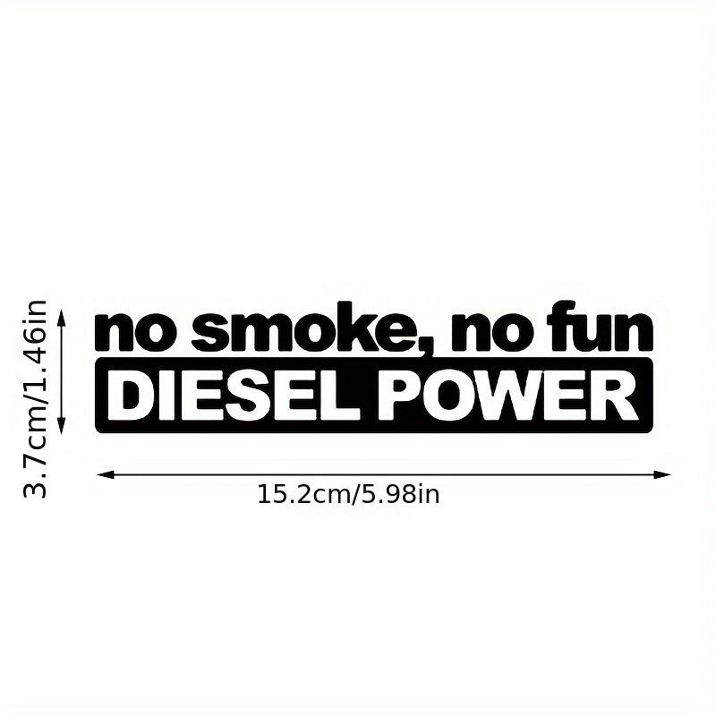 Aufkleber Diesel Power