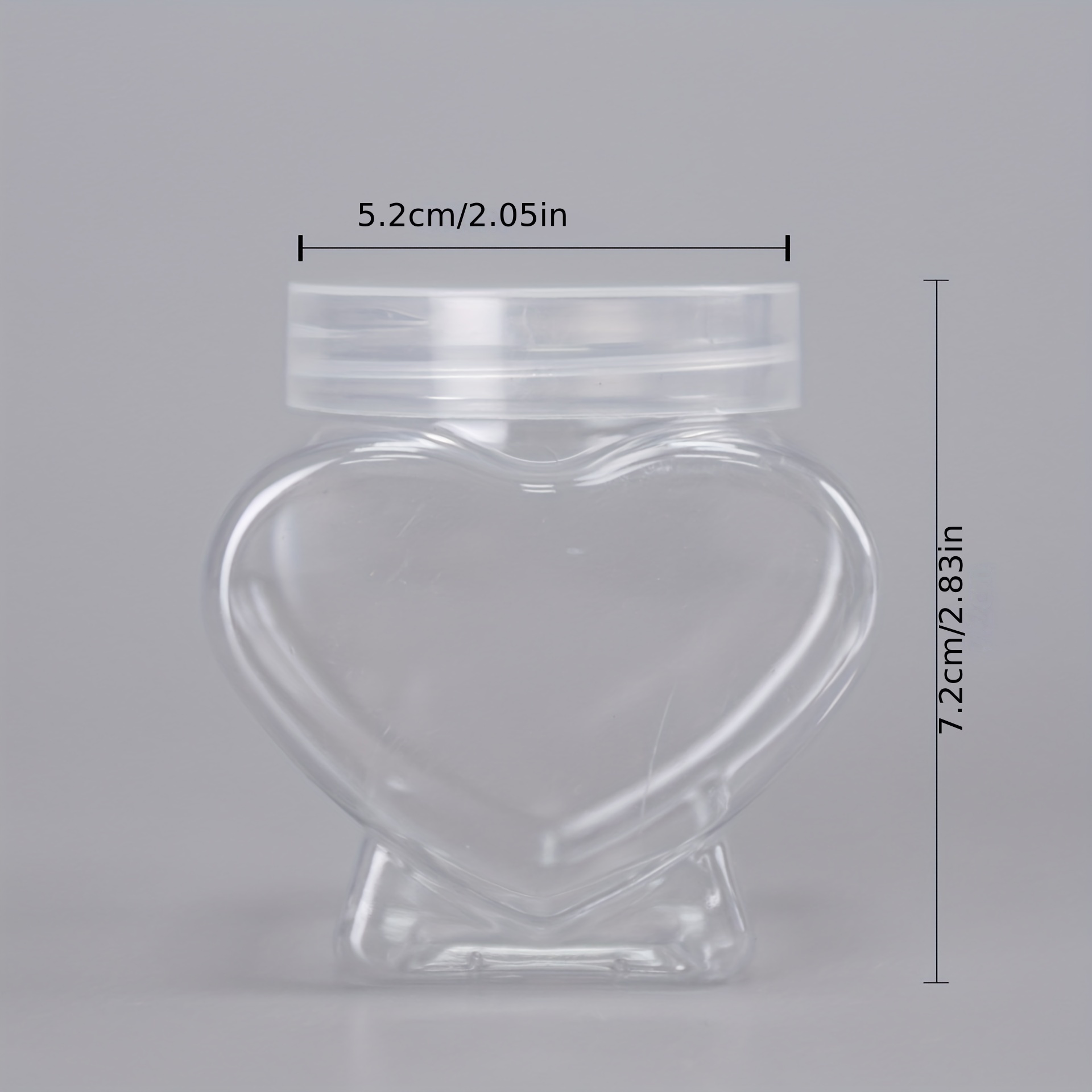 1pc 500ML Square Transparent Snap-Lock Food Storage Canister, Candy Jars  With Lids,Sealed Container, PET Material, 93 Teeth,Moisture-proof  Transparent