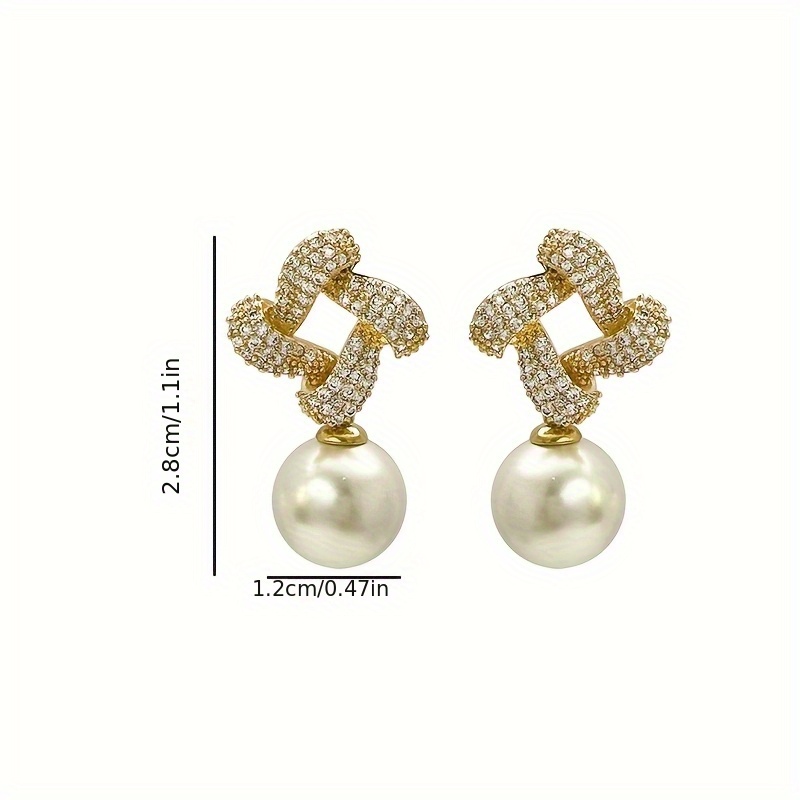 Vintage Gentle and Elegant Irregular Ear Studs for Daily Wear and Date Occasions