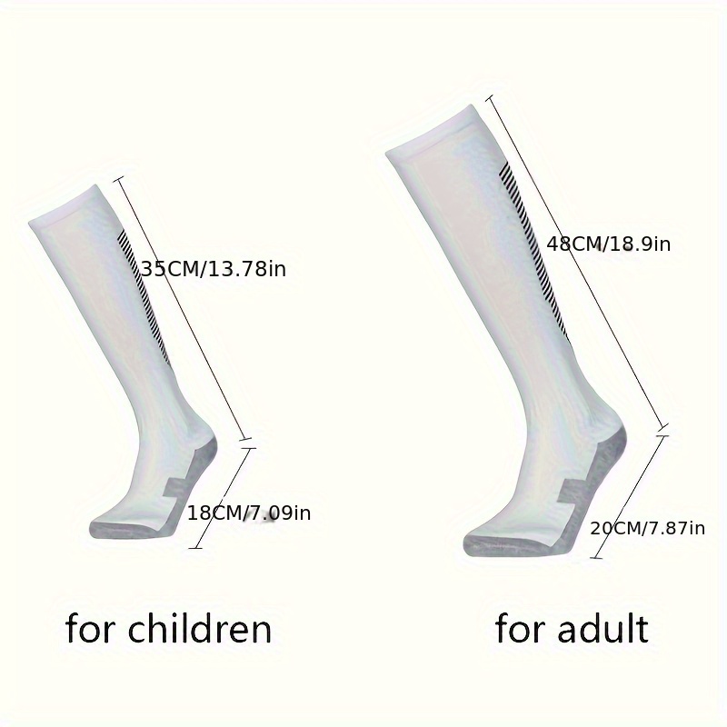 Thickened Padded Football Socks - Quick Drying Soccer Stockings