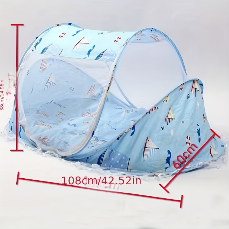 Children's Sailing Three-Piece Folding Mosquito Net