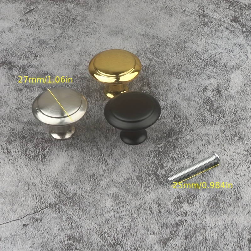 Small Brass Gold, Black, Antique Gold, Grey And Silver Round