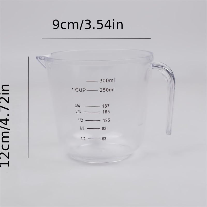 With Graduated Glass Measuring Cup, High Temperature Resistant Liquid  Measuring Cup, Kitchen Baking Cup, Milk Water Measuring Cup, Large Capacity  Household Egg Beater, Kitchen Utensils, Essential For Apartments For  Restaurant/food Truck/bakery 