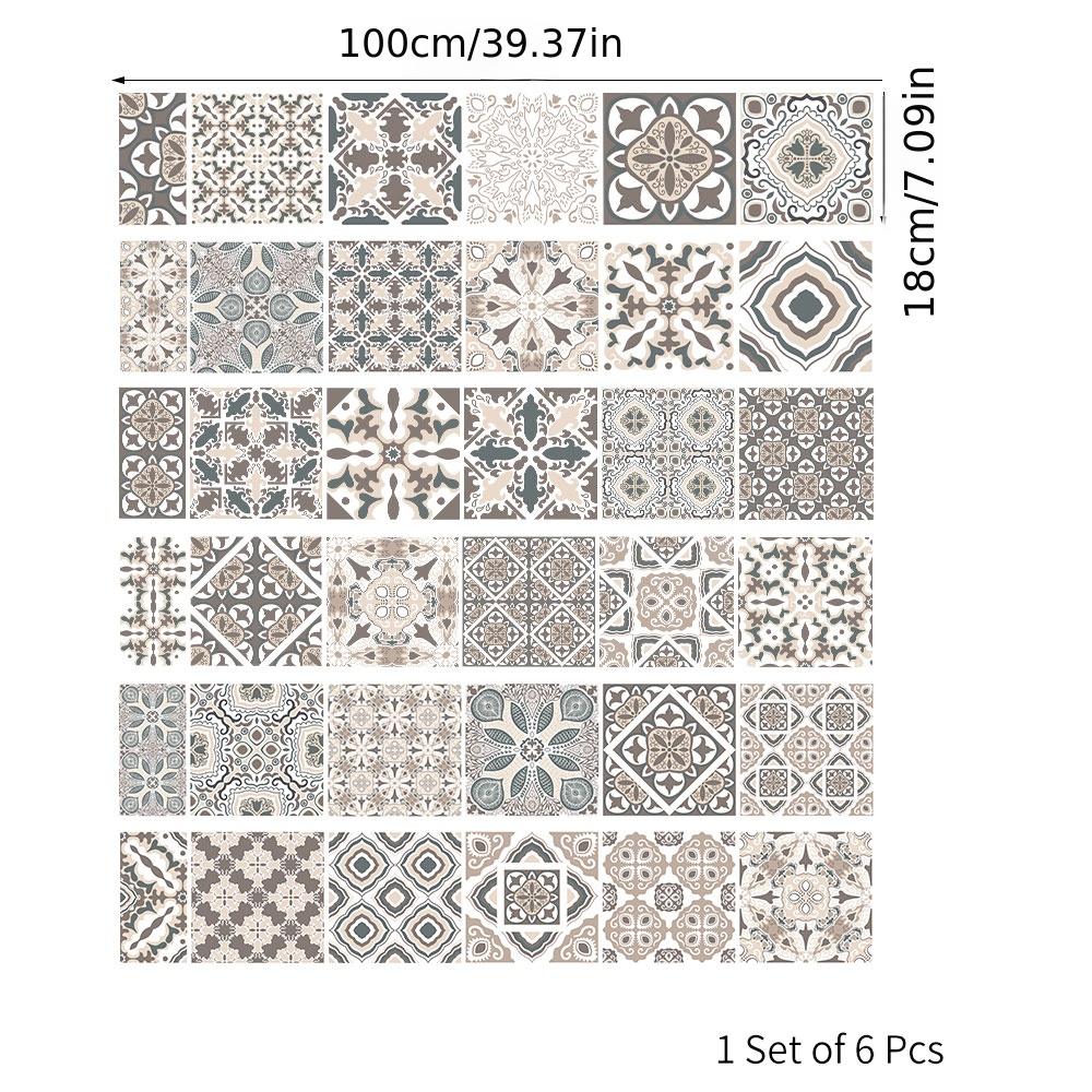 Lot De 6 Autocollants En Vinyle Pour Escalier - 6 Marches