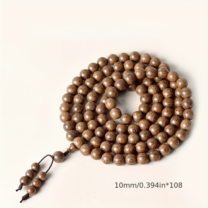 Buddhist mala in sandalwood beads (10mm)