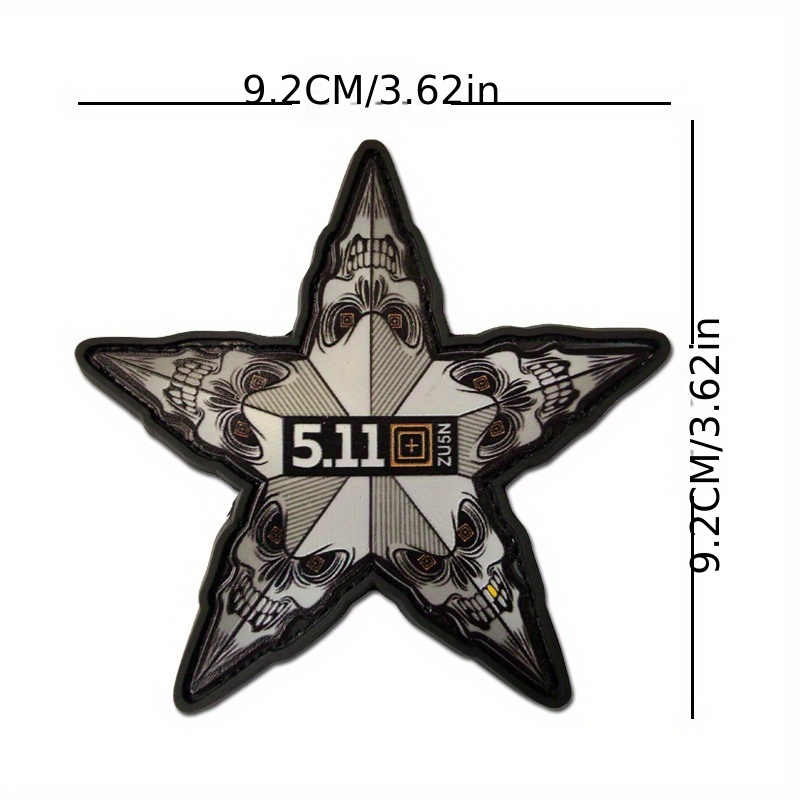1 Parche Táctico Militar Brazalete Emblema 511 Cinta Mágica - Temu