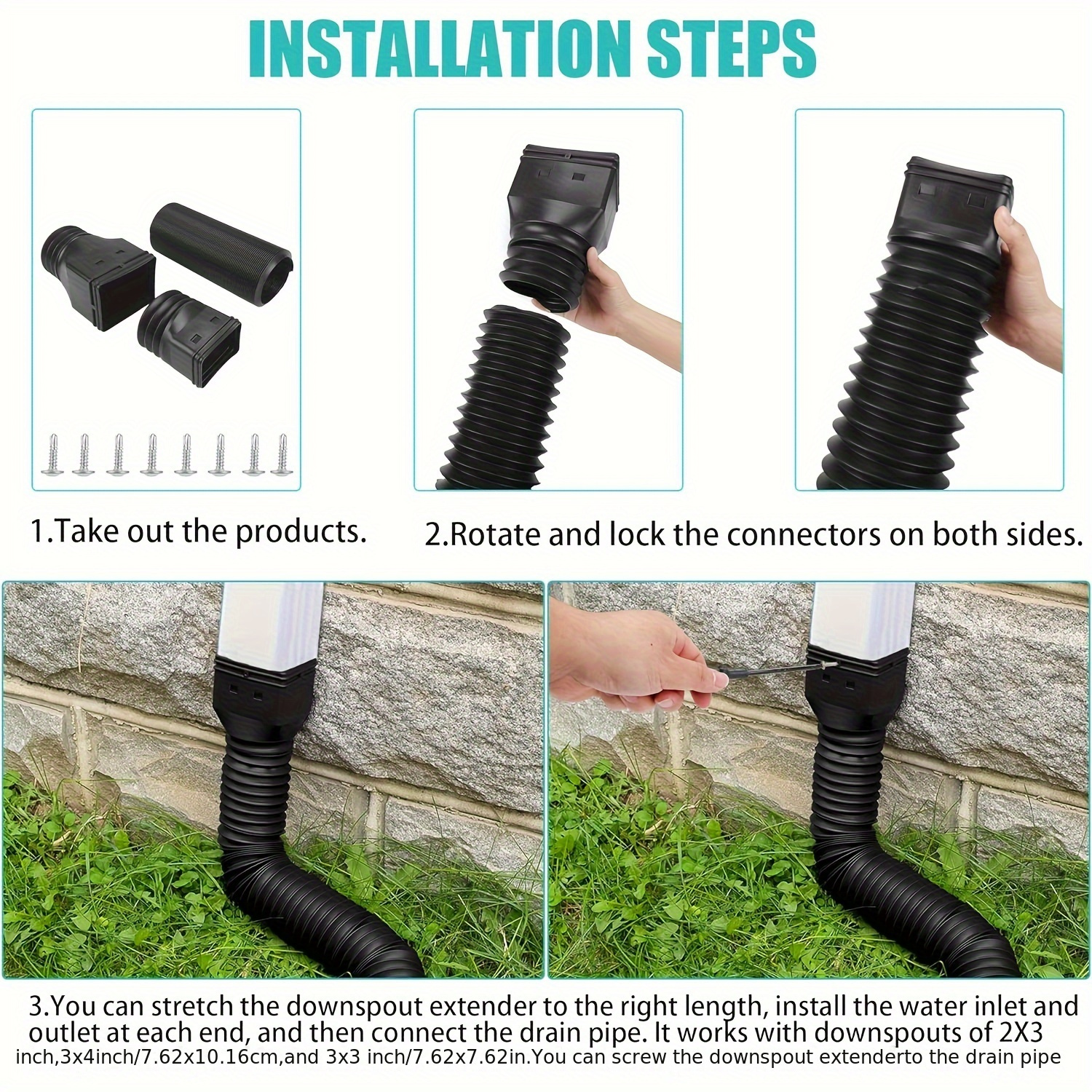 Lock & Stop with Universal Drain Cover