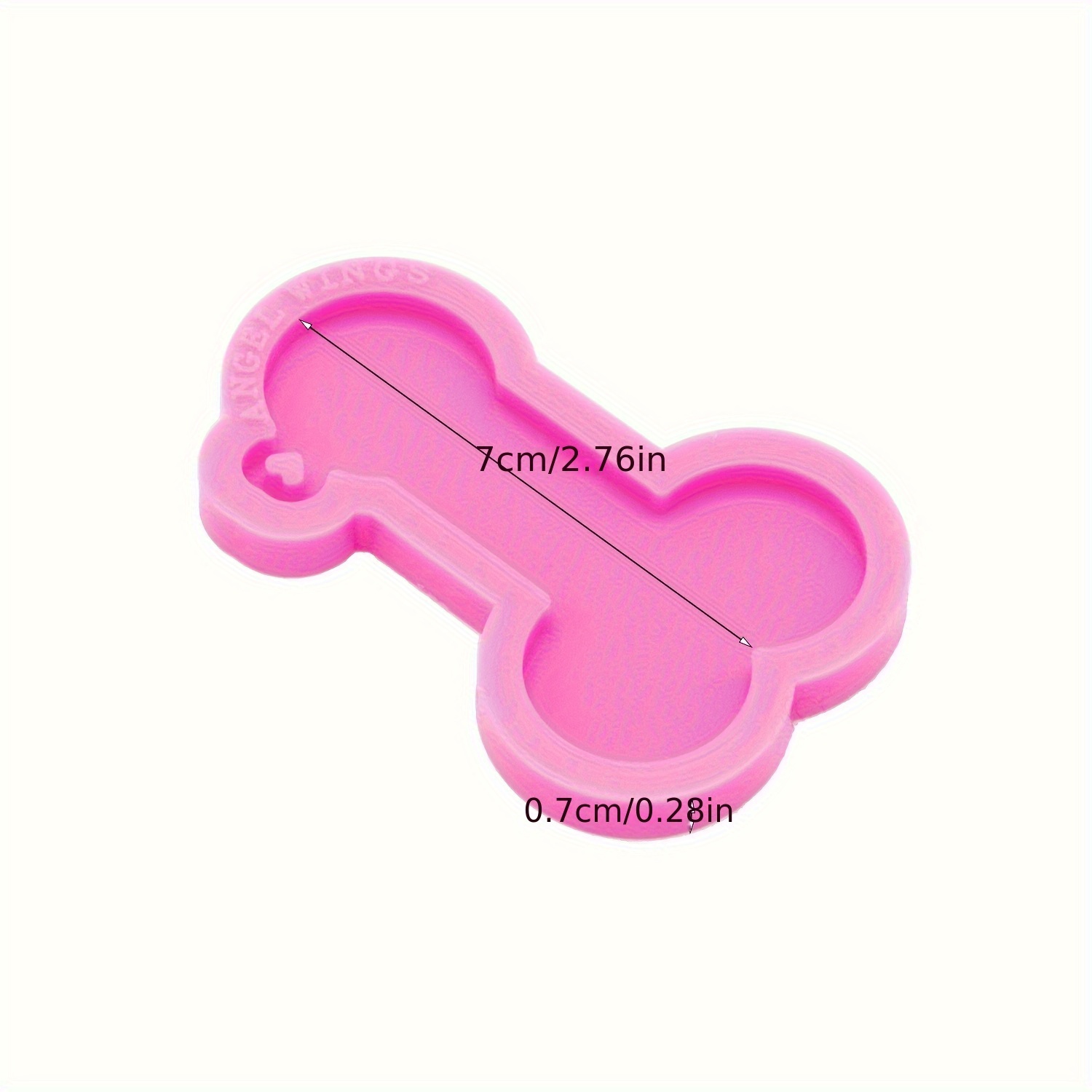 1pc Silicone Penis Molds For DIY Resin Casting Keychains Crafts, DIY Baking  Tool