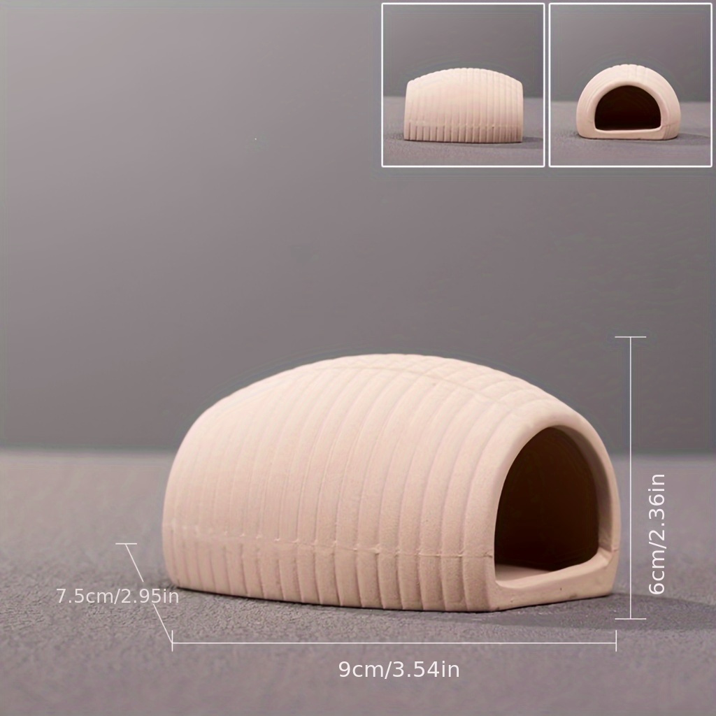 Aquarium Decoration Themed Ornament Fish Shrimp Cave Hideout Breeding Box, Suitable For Small Fish And Shrimp Play, Hiding, Resting, Water Purification