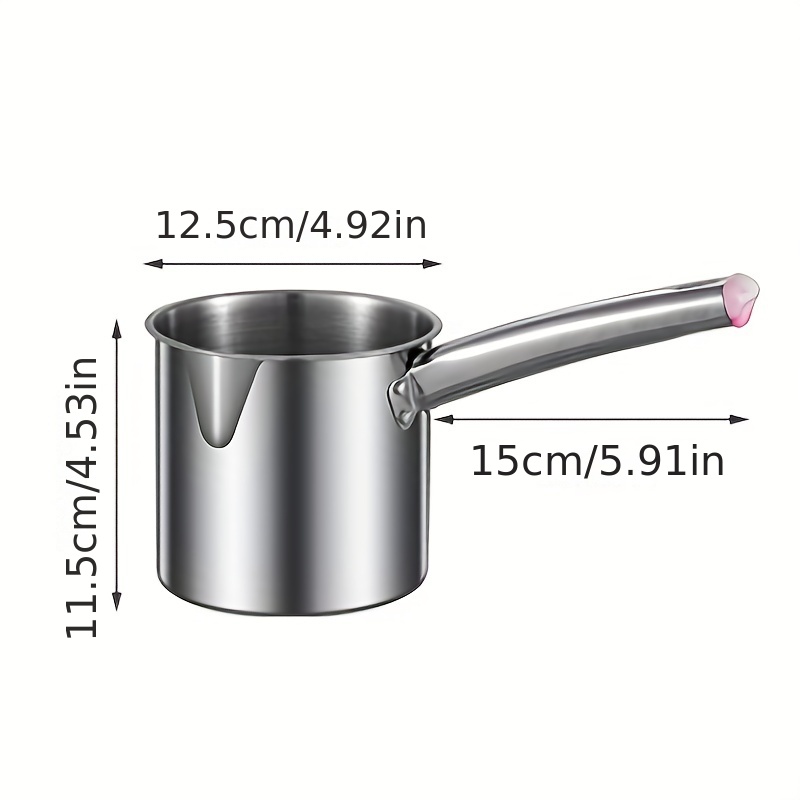 2pcs Deeper Fryer Pots Set, Tempura Fryer Pan With Lid, Stainless