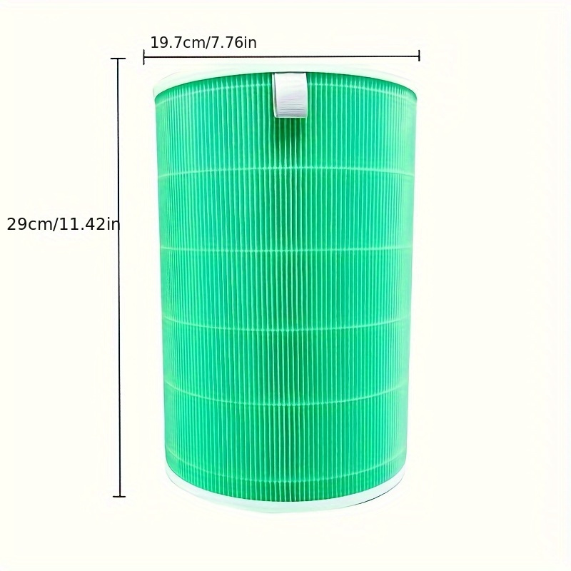 Mi Air Purifier HEPA Replacement Filter M8R-FLH, Triple Layer with  Activated Carbon, Compatible with Mi Air Purifier 3C 3H 3, 2C 2H 2S, Pro