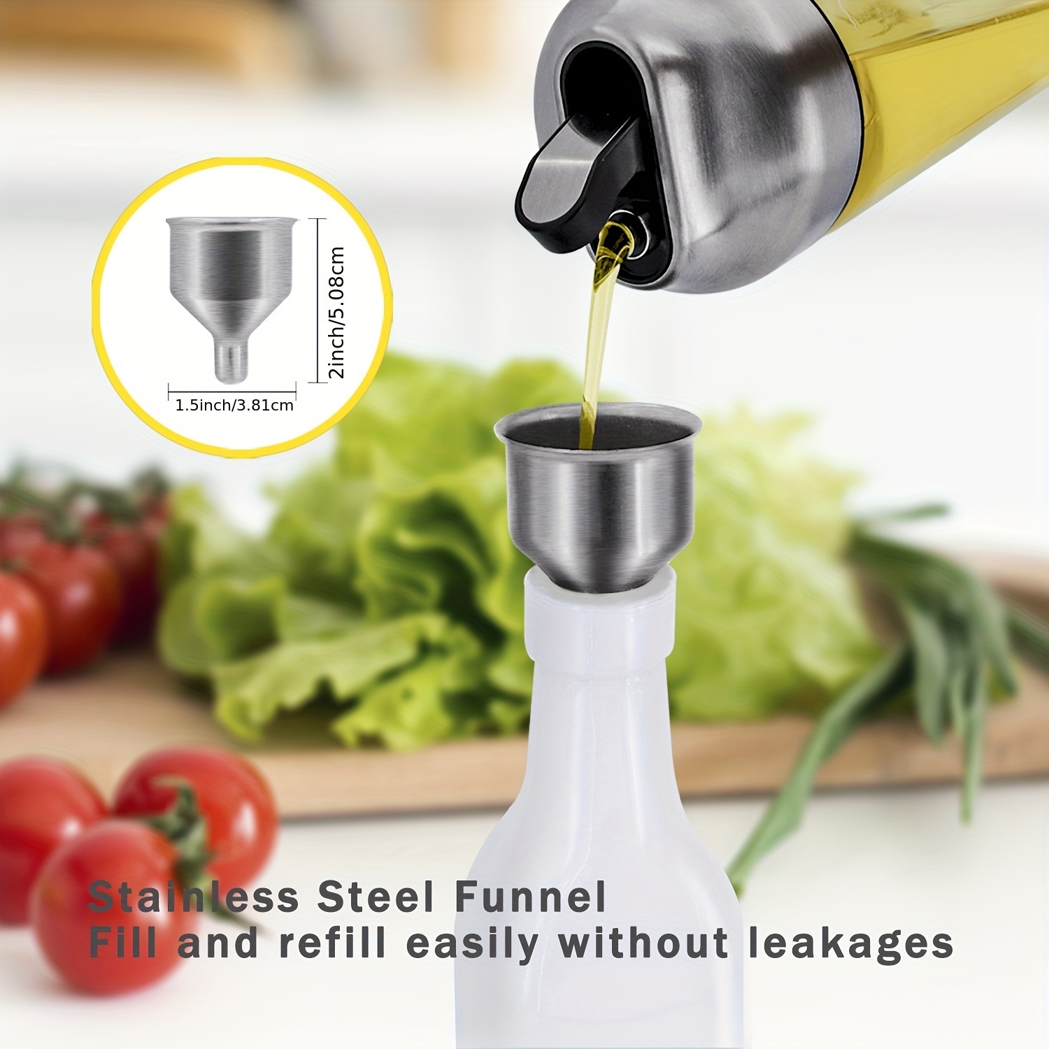 Oil Bottle Olive Oil Dispenser Bottle Bpf Free Leak proof - Temu