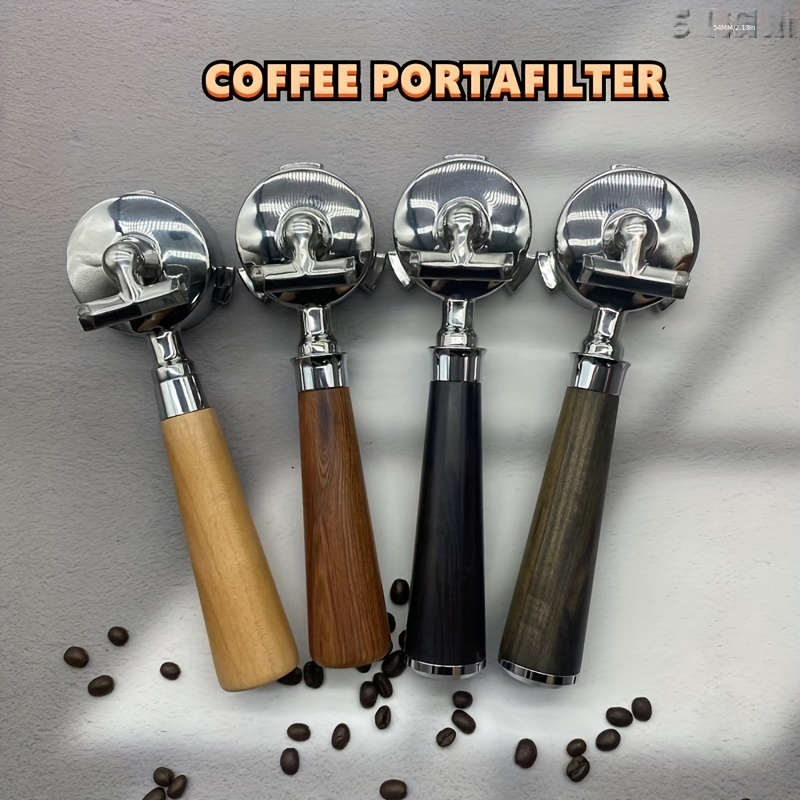 3 Filtros de acero inoxidable (51mm) compatible con cafetera Cecotec,  Breville, Delonghi, Ufesa - Recambios diseñados para Portafiltro sin Fondo  y Cesta de Café Power Espresso. : : Hogar y cocina
