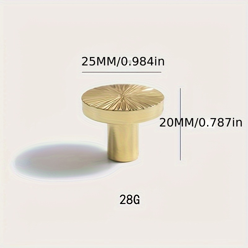 TEMU Material Made Of Brass With A Hand- Design, Used For Cabinet Drawers And Vintage Cabinets, Featuring A Single Hole For Cabinet Doors