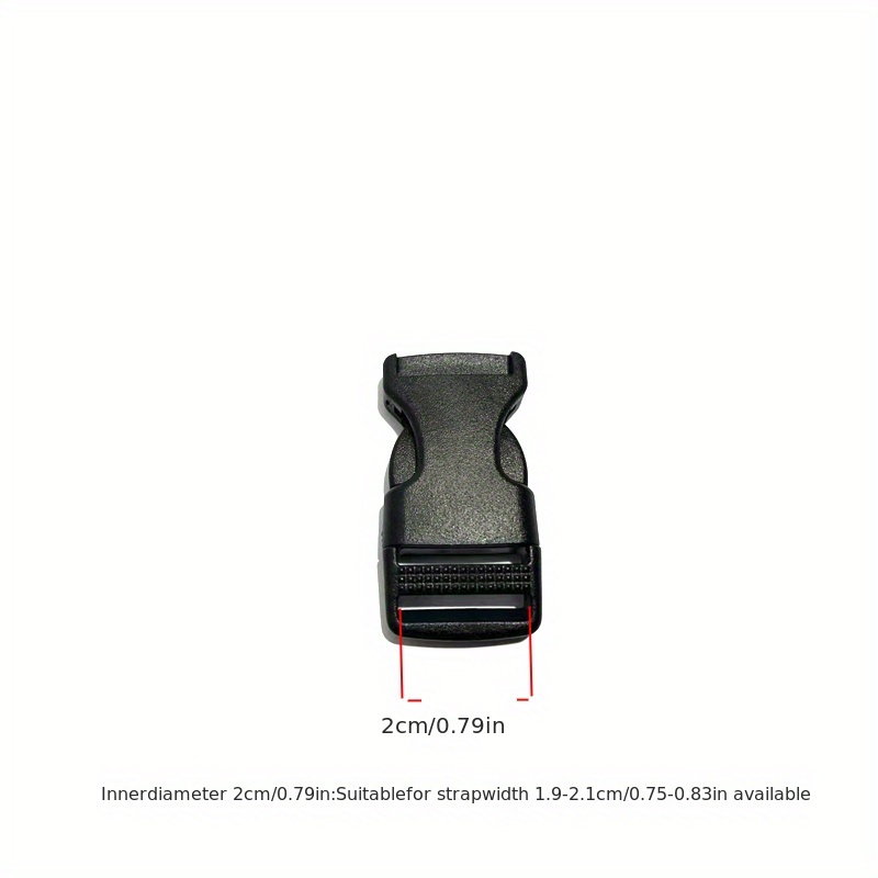 5pcs Plastic Camping Tent Insert Buckles for Luggage Straps Helmet Accessories