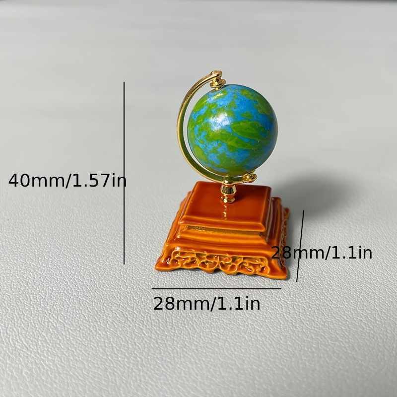 

Miniature Titanium Alloy Model, 1.57in Dollhouse Ornament, Dollhouse Accessories, Light Brown, For Miniature Food Play Scene Decor