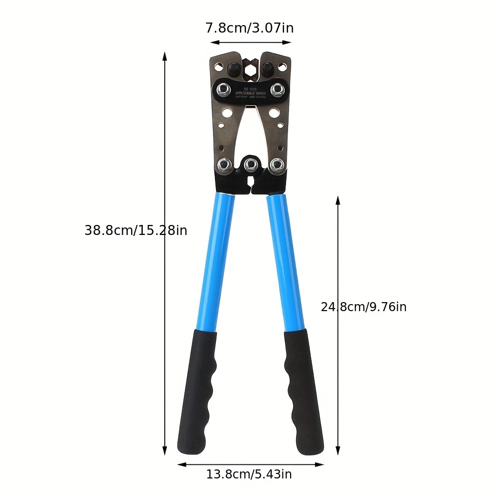 Cable Lug Crimping Tool Heavy Duty Wire Lugs Battery Temu