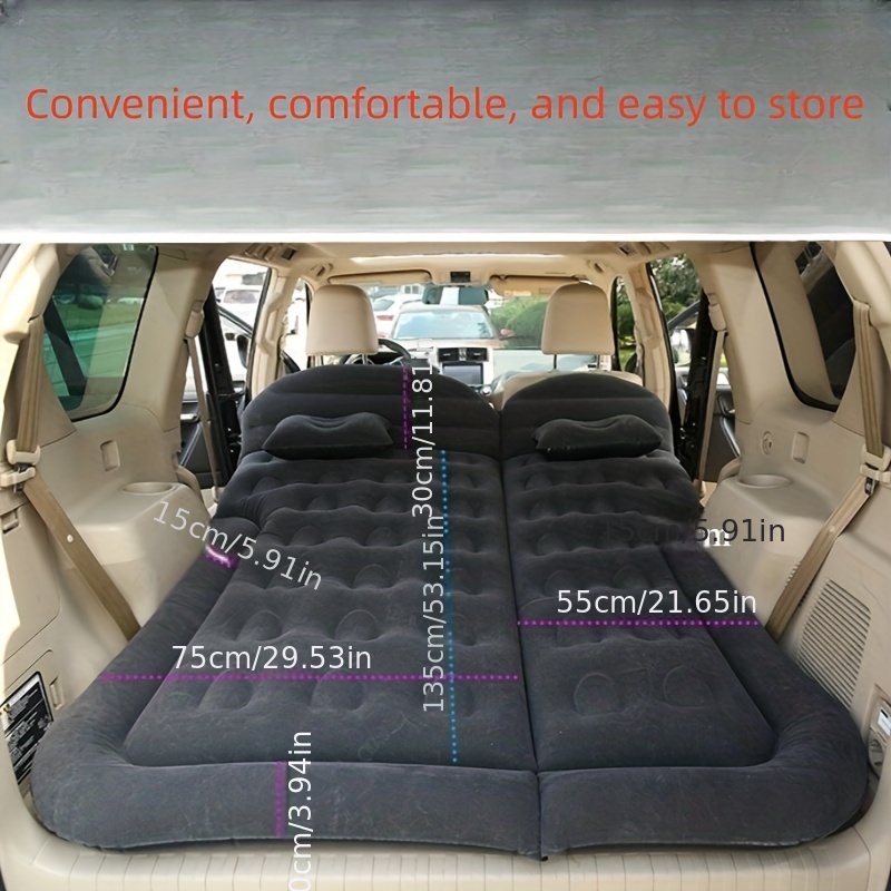 Auto Carried Automatic Inflatable Mattress SUV Special Car Middle Bed Trunk  Travel Bed Air Cushion Bed Self Mattress - AliExpress