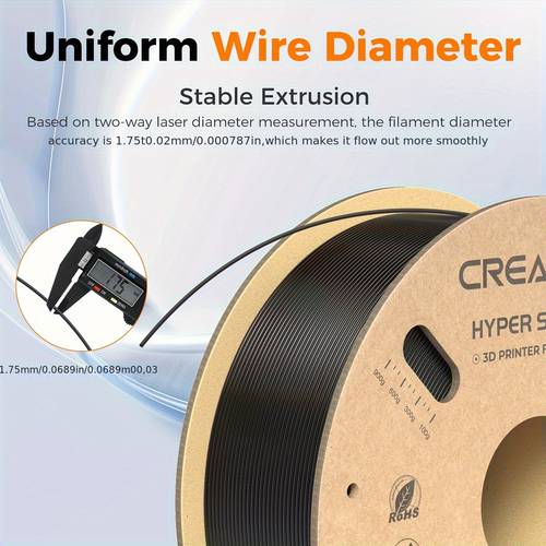 2pcs official pla filament to 600mm s high speed 3d printer filament pla no tangling stronger toughness fit most 3d printers