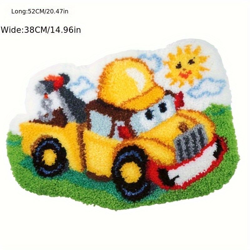 Cartoon Characters Latch Hook Kits for Home Decoration