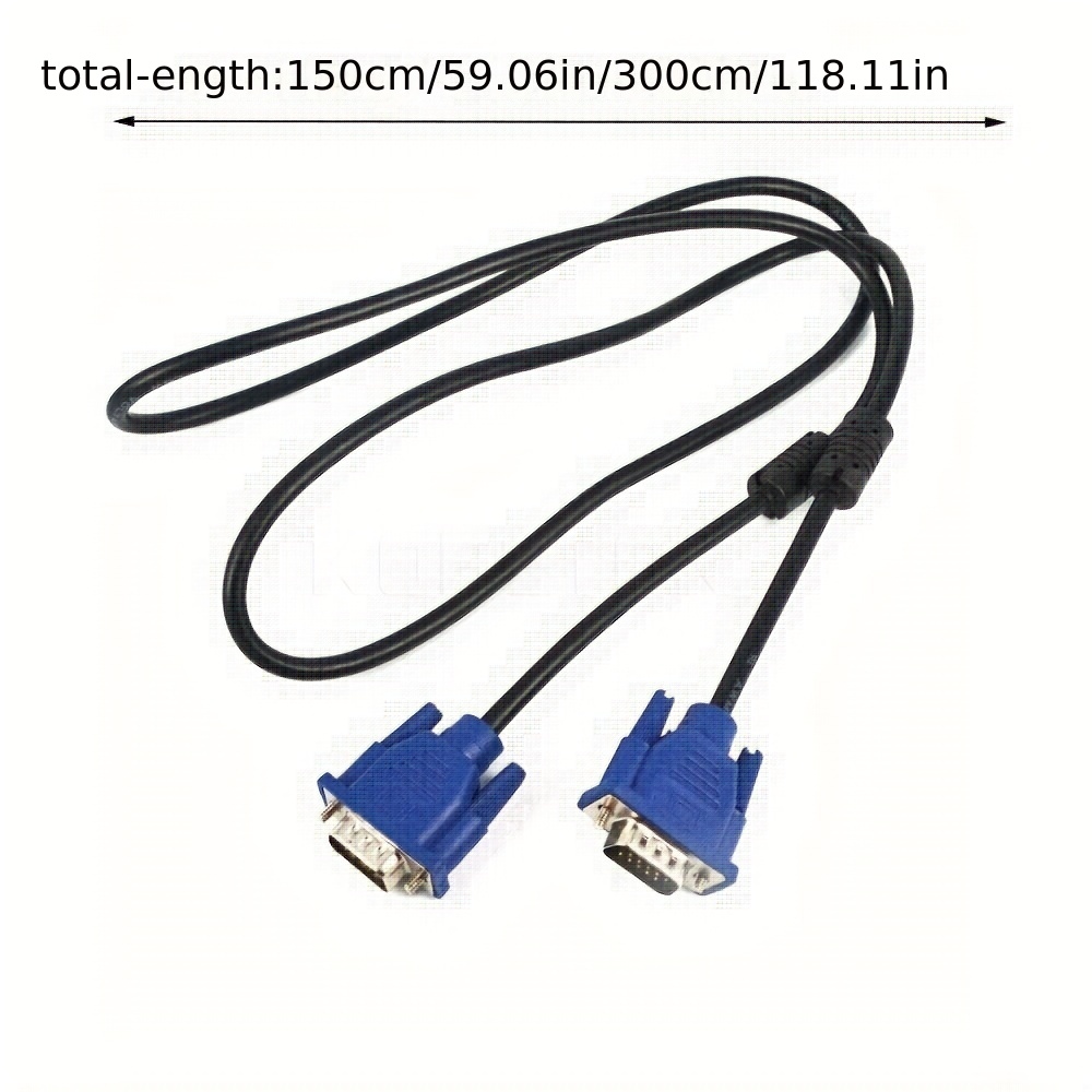 Cable HDMI - VGA 1.5m Moniteur