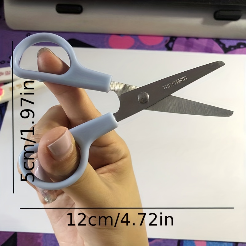 Safety Scissors Practice Scissors Students Training Scissors - Temu