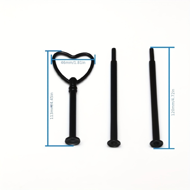 Heart-shaped Multi-tier Cake Stand, Dessert Stand, Fruit Bowl Hanger, Does Not Come Into Contact With Food