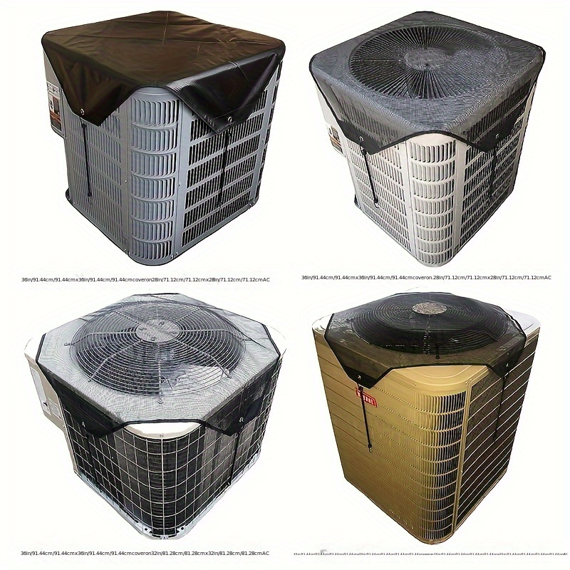 36 x 36 universal outdoor ac cover protective mesh screen year round supply 26 x 26 28 x 28 32 x 32 36 x 36 details 8