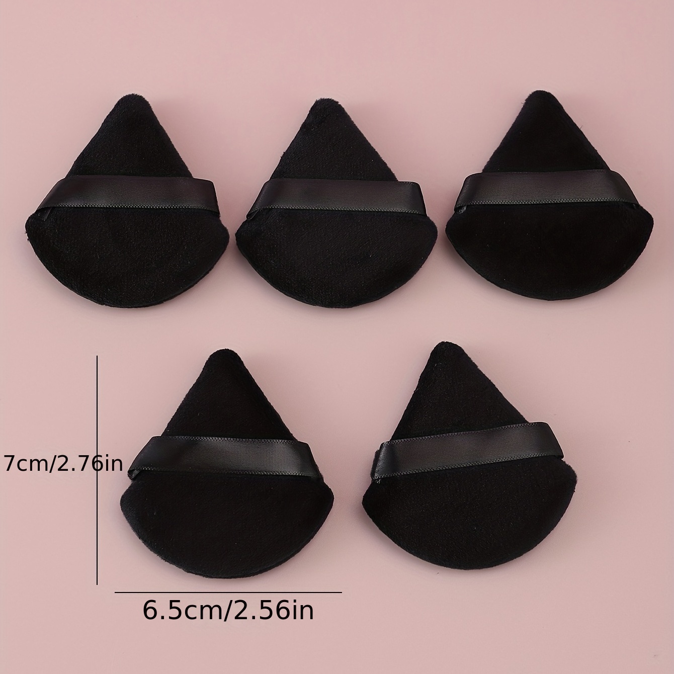 Soft Triangle Powder Puffs Loose Powder Mineral Powder Body - Temu