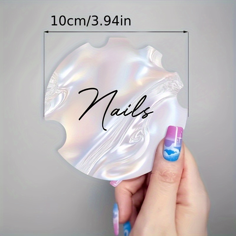 Retro Nagelkunst Display Rahmen – Für Acryl-Gel-Tipps, Maniküre Salon Zubehör, Vintage Design