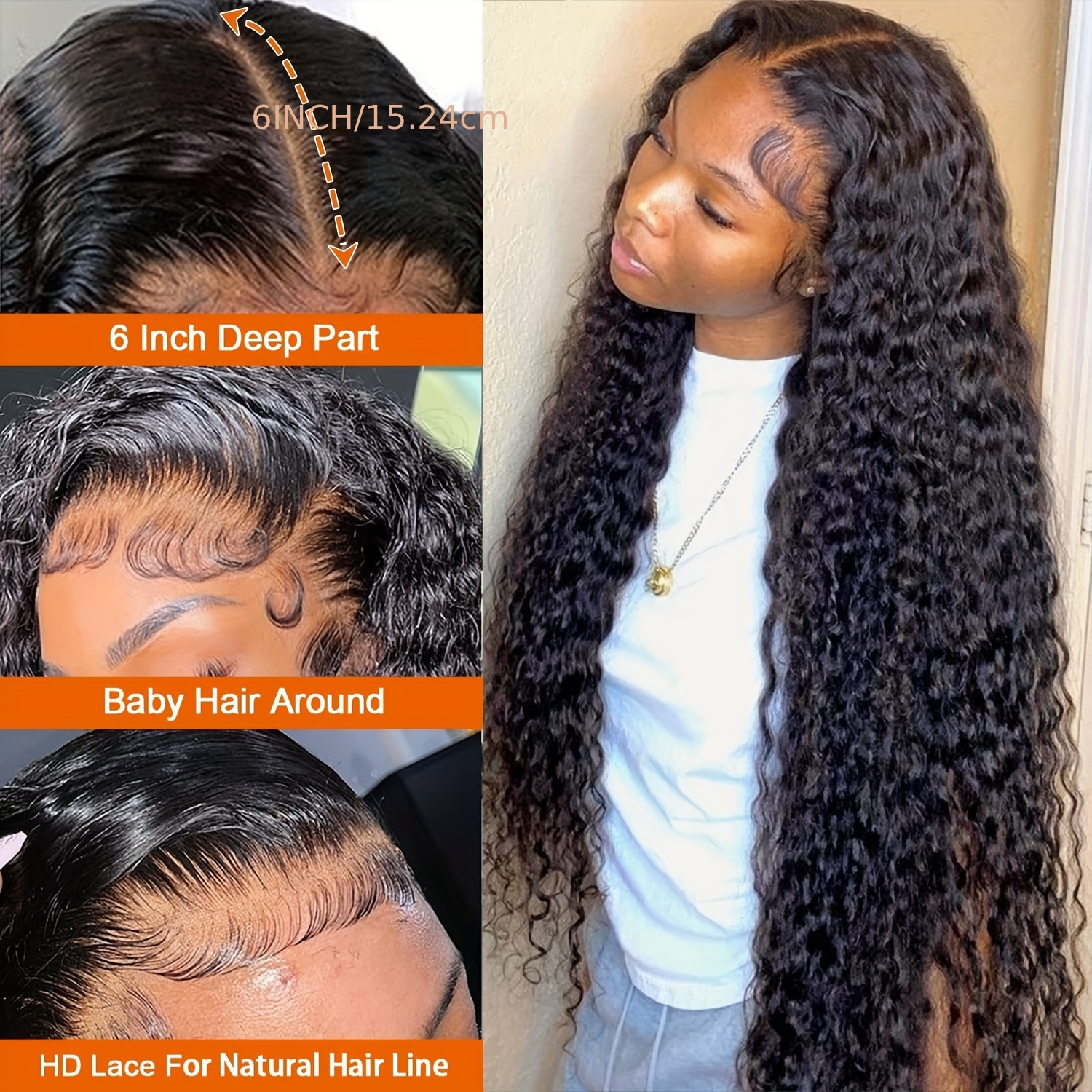 Sunday Hair Brazilian Virgin Human Hair Swiss Lace Top Closure 12inch,  Bleached Knots Edge Finished Lace Closure 3Part Closure
