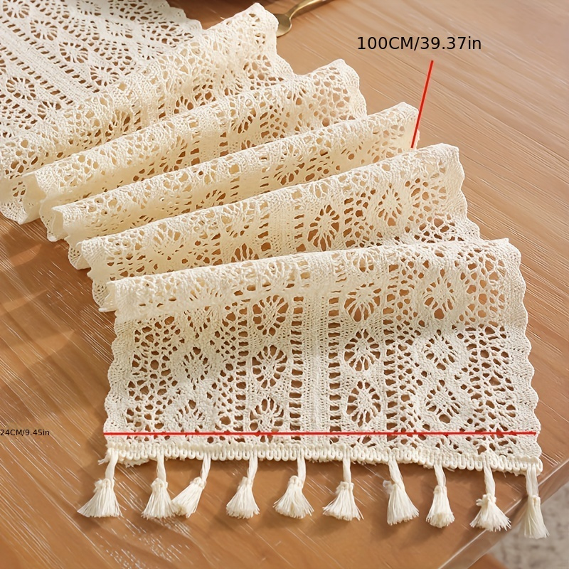 Protective plastic lace doilies For The Dining Table 
