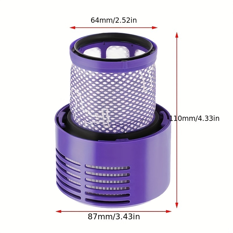 Washable Replacement Filters For V10 Sv12 Cyclone Animal Absolute