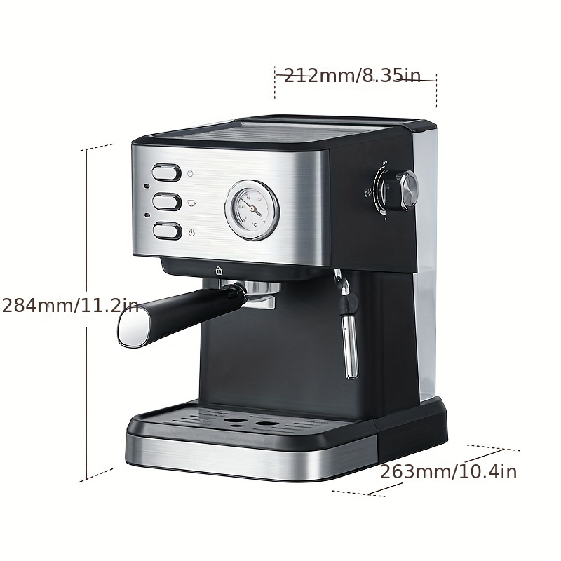 Espresso Automatic Coffee Machine Household Milk Foam and Grinder  All-in-one Machine Commercial Coffee Maker