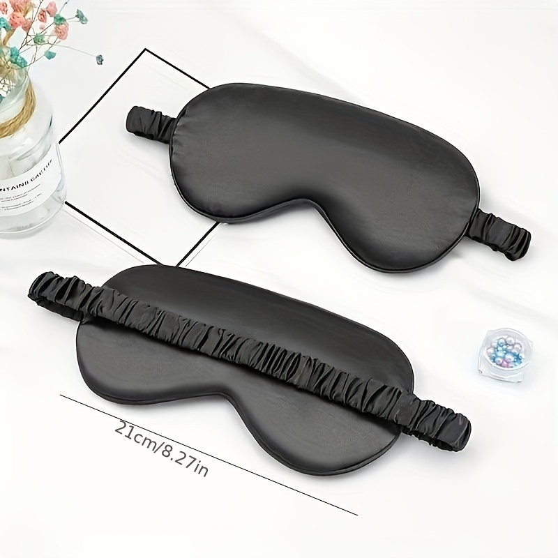 Breathable Double Sided Sleep Eye Mask Soft Blackout Comfy Blindfold