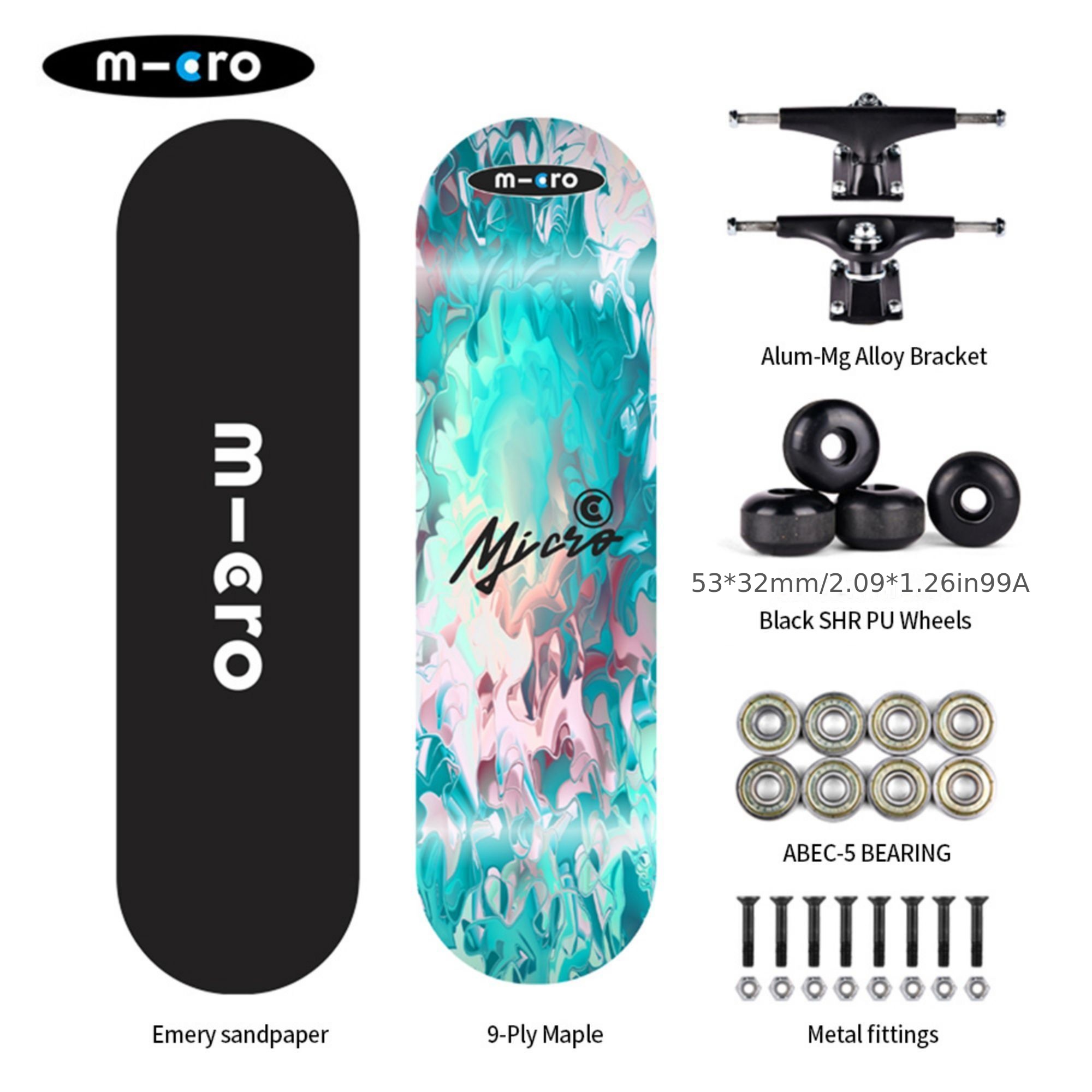 micro C4 Slide Surfskate, Surf Skateboard